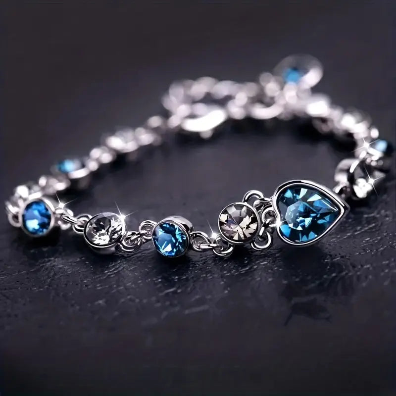 Bracciale Ocean Heart Glow | Argento
