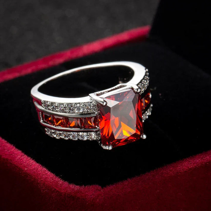 Anello Kassira con rubino