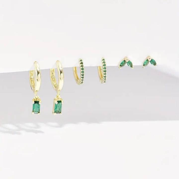 Set di Orecchini Fiorenza Viridelle in Oro | Tonalità Oro