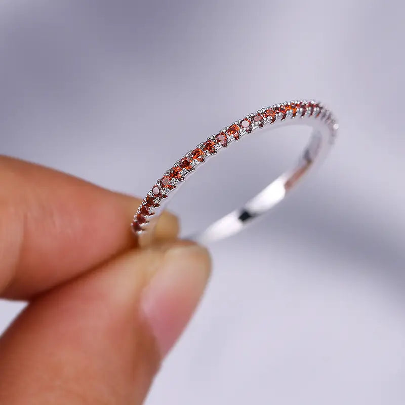 Anello Rubelis Soraya in Rubino - Colore Argento