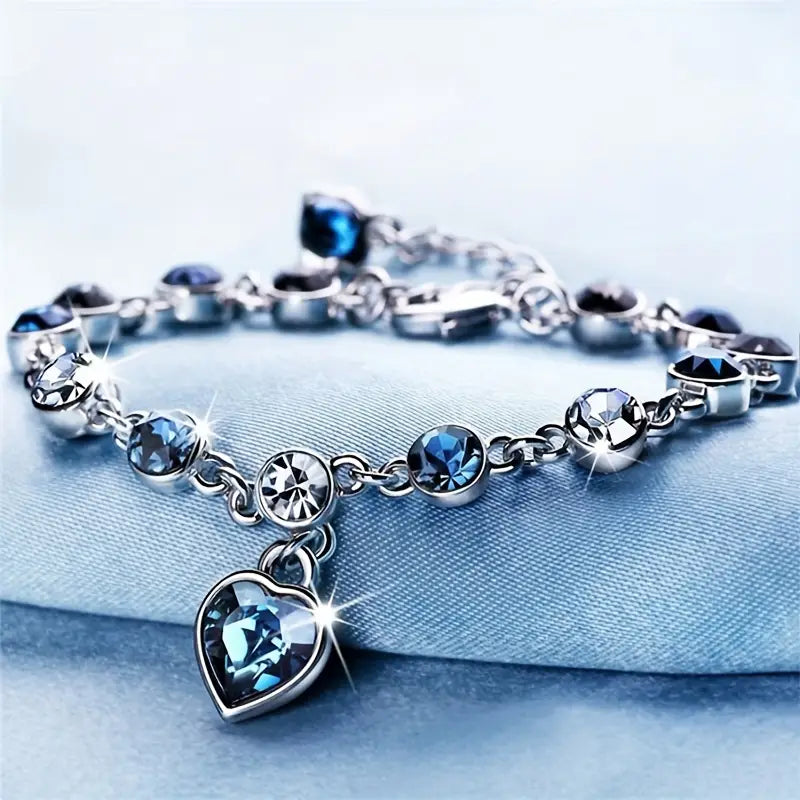 Bracciale Ocean Heart Glow | Argento