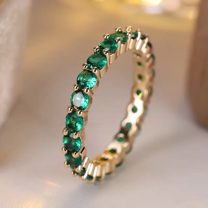 Anello Luneth Ardenelle in smeraldo | Oro