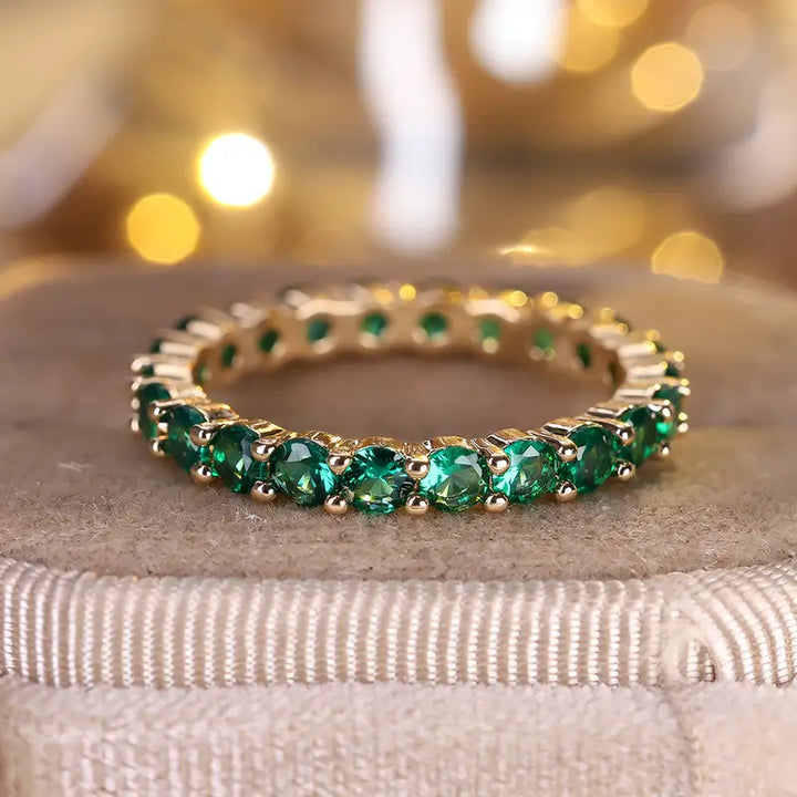Anello Luneth Ardenelle in smeraldo | Oro