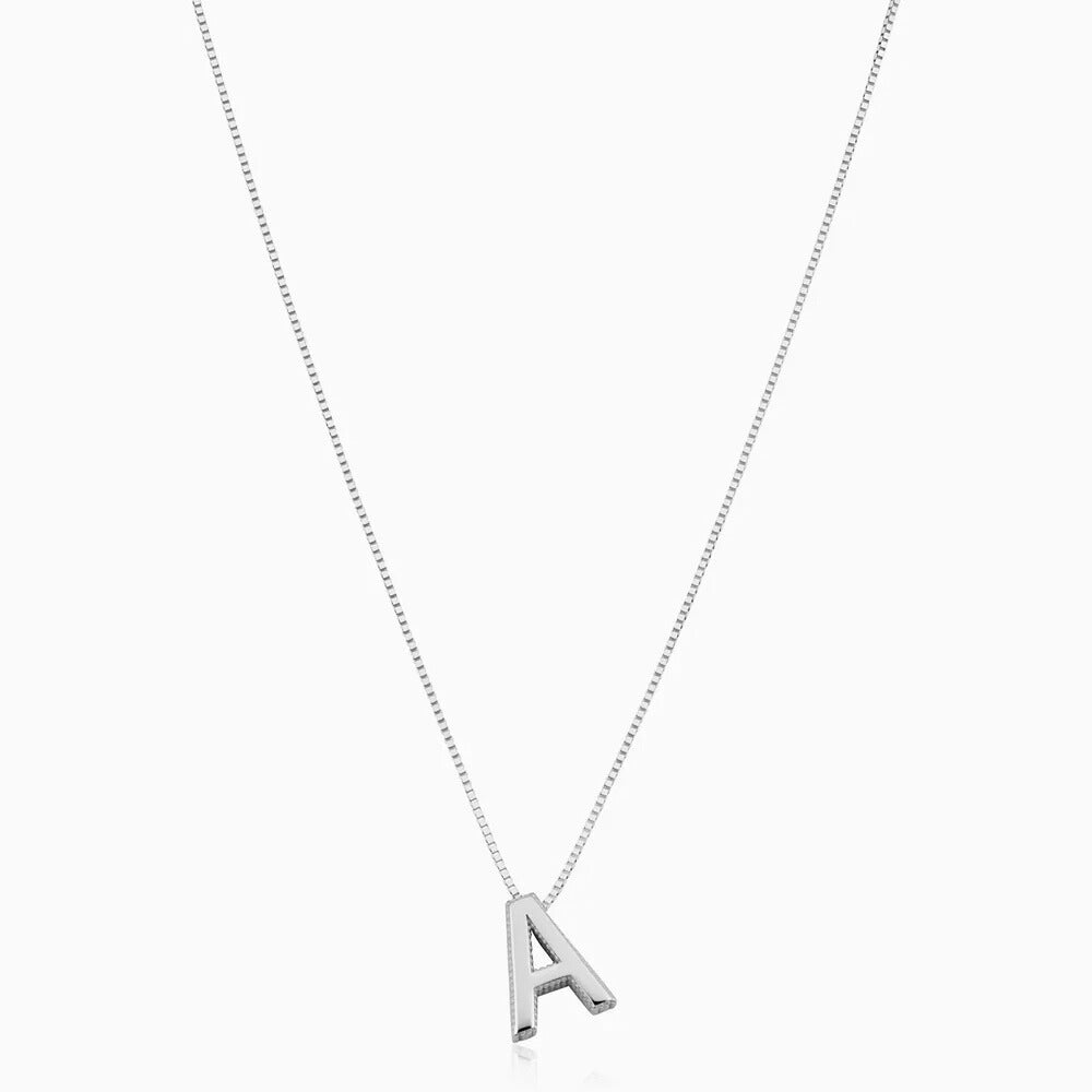 Collana con lettera iniziale Lettera d&