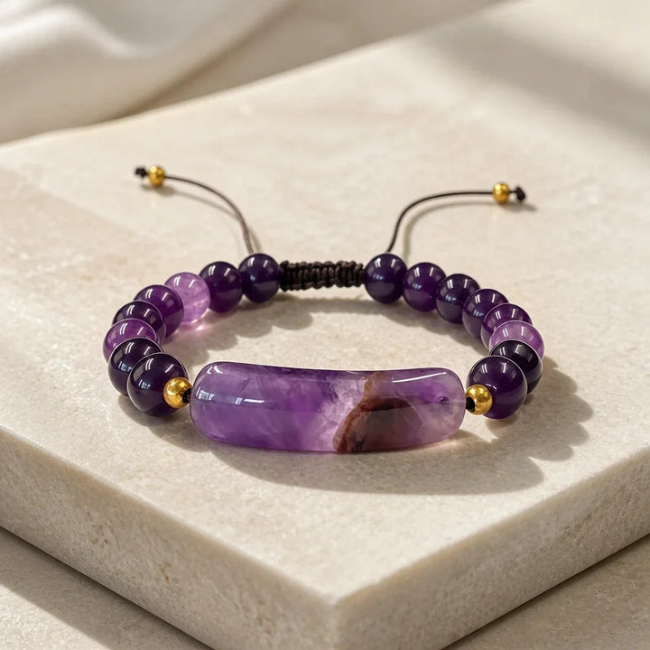 Bracciale regolabile classico in perle