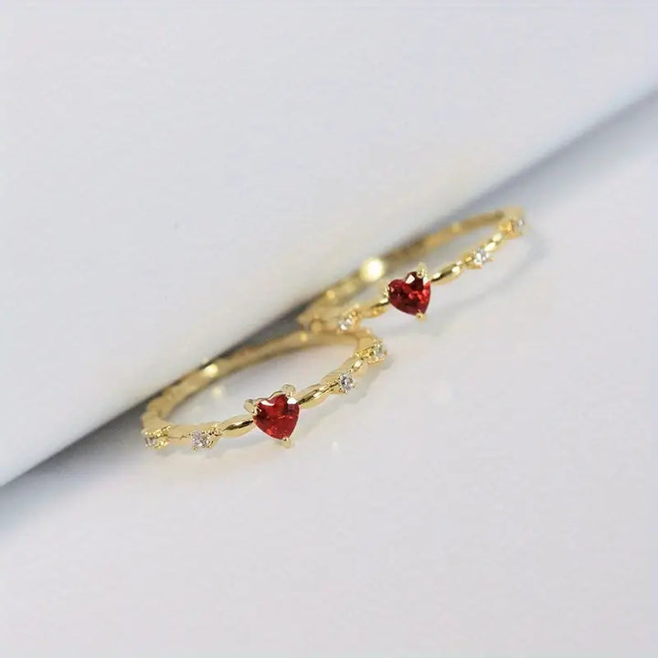 Anello Coralyn Amoura Ruby - Oro