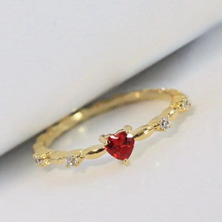 Anello Coralyn Amoura Ruby - Oro