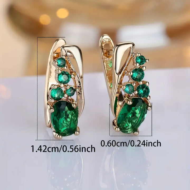 Orecchini Emerald Moressin di Tessaglia | Oro