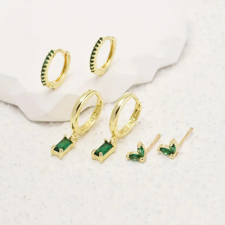 Set di Orecchini Fiorenza Viridelle in Oro | Tonalità Oro