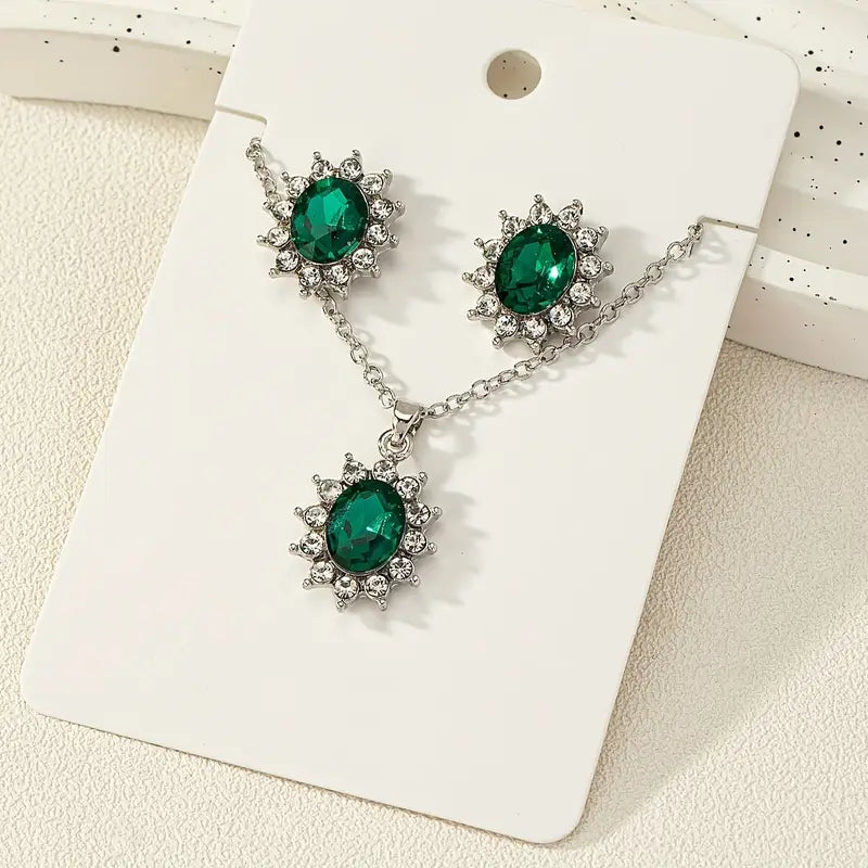 Set di Gioielli in Smeryn Katya | Tonalità Argento