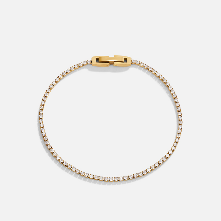 Bracciale da tennis in cristallo di lusso