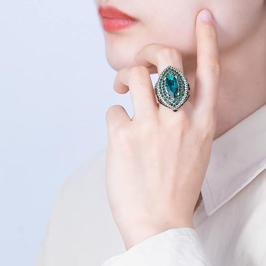 Anello Regent in smeraldo | Oro