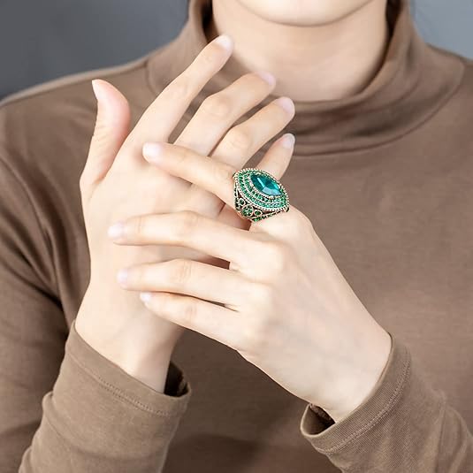 Anello Regent in smeraldo | Oro