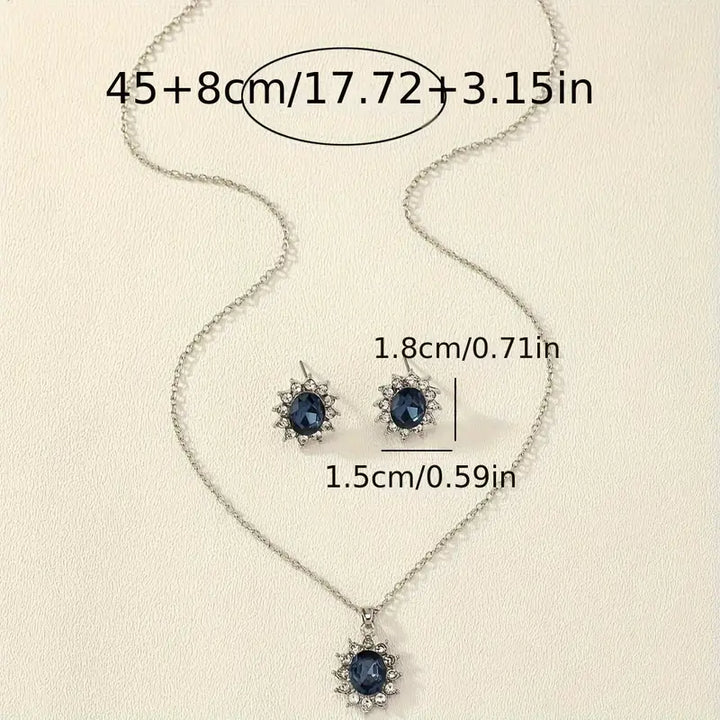 Set di Gioielli Katya Azuryn | Colore Argento