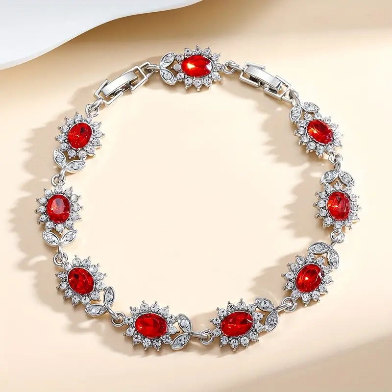 Bracciale Iridessa Raventhorn Rubino - Colore Argento