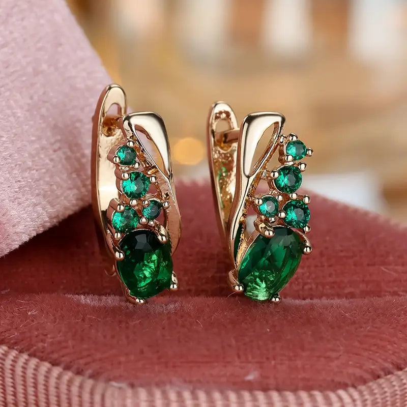 Orecchini Emerald Moressin di Tessaglia | Oro