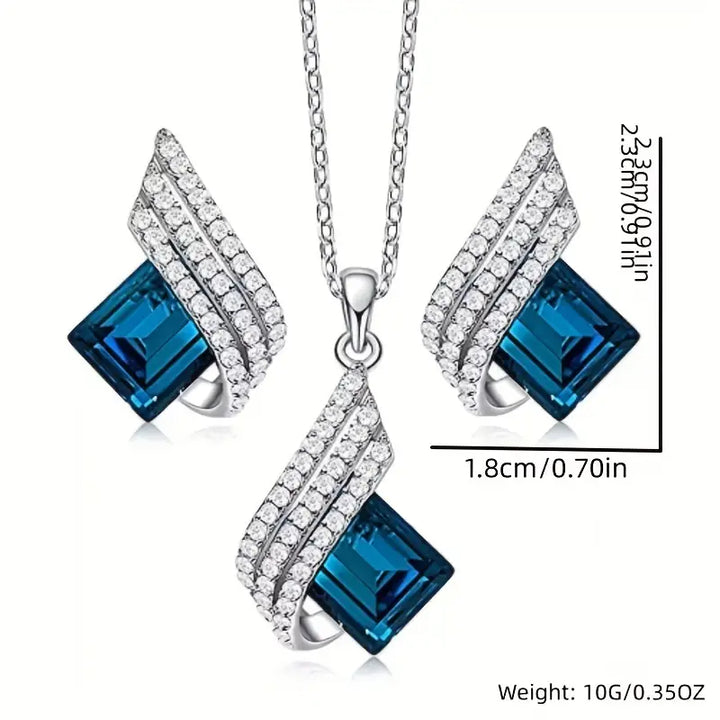 Set di Gioielli Brienne Solazure | Colore Argento