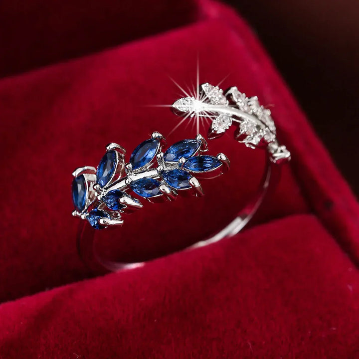 Anello Vivara Lyselle in smeraldo | Tonalità argento