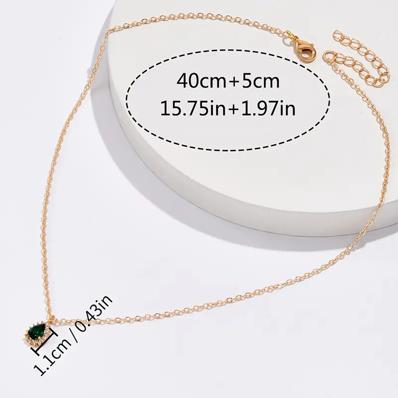 Collana in smeraldo Yvaine Gladorra | Oro
