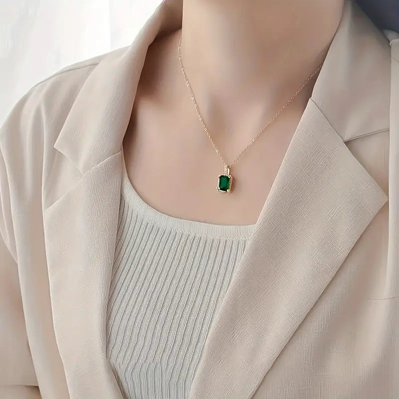 Collana Juliette con smeraldo