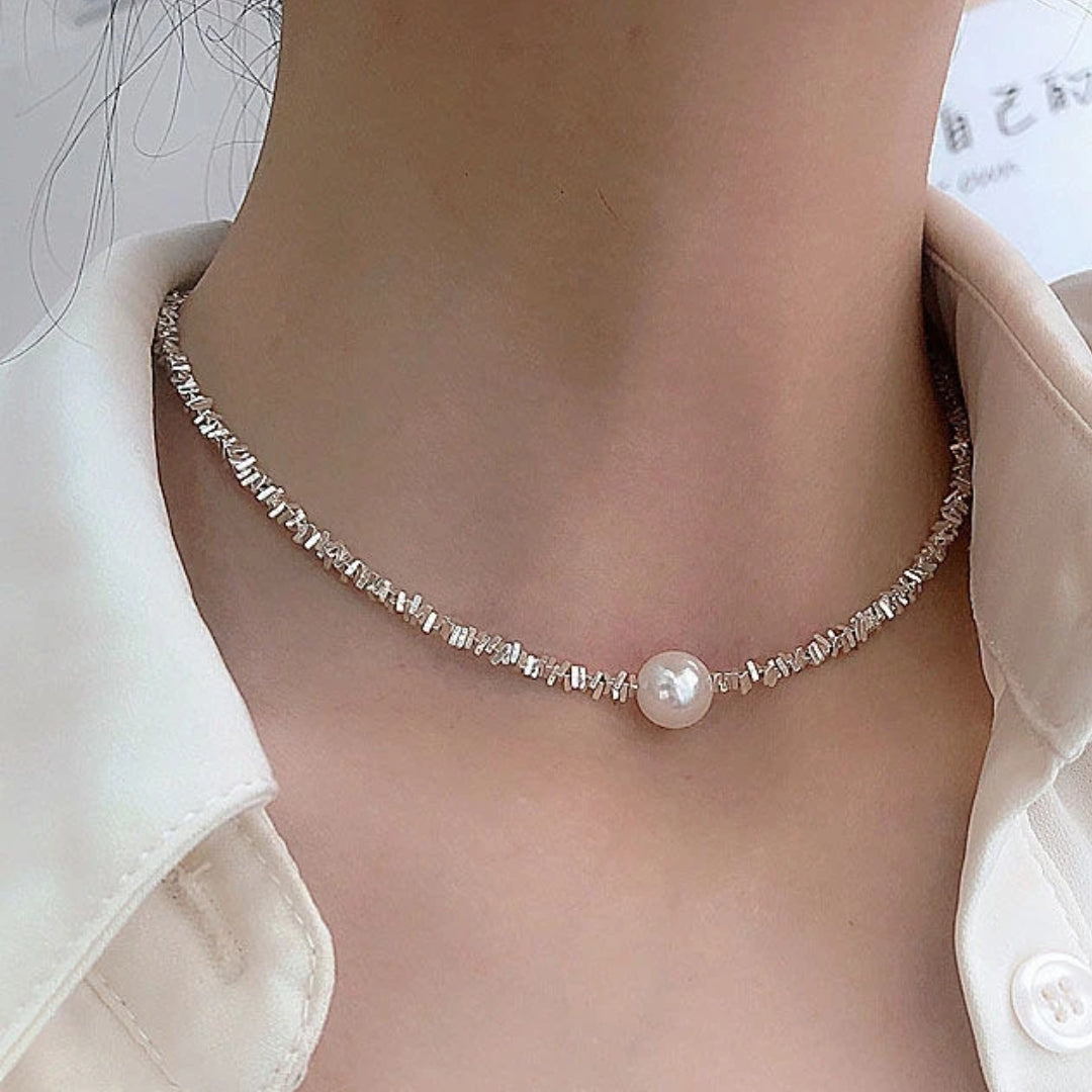 Collana Elegante con Perla