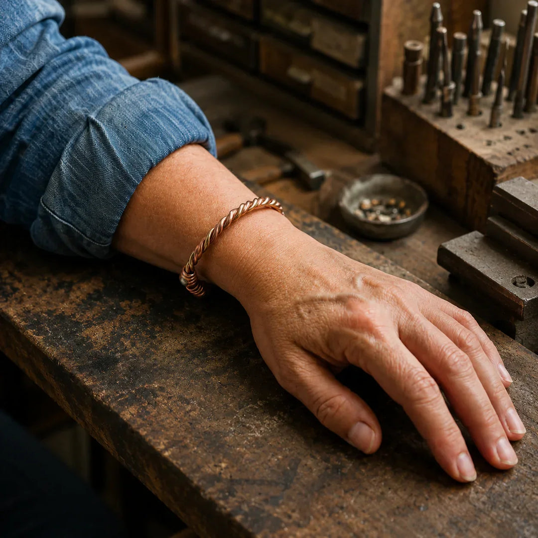 Bracciale in Rame Fiume