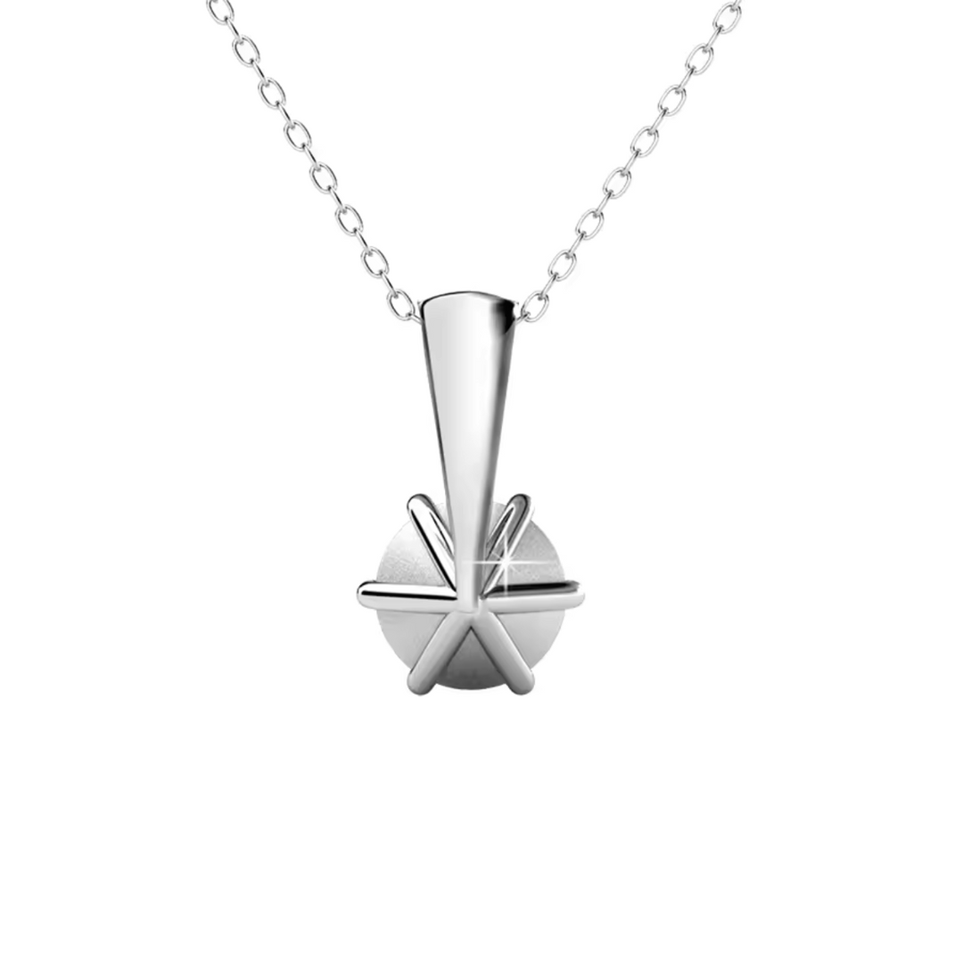 Collana con pendente in cristallo