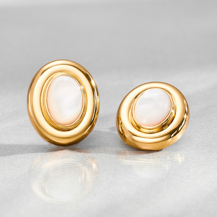 Orecchini Giselle in Perla | Oro