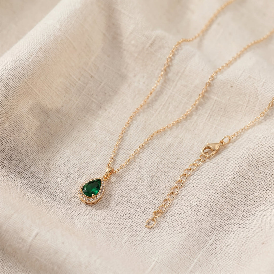 Collana in smeraldo Yvaine Gladorra | Oro