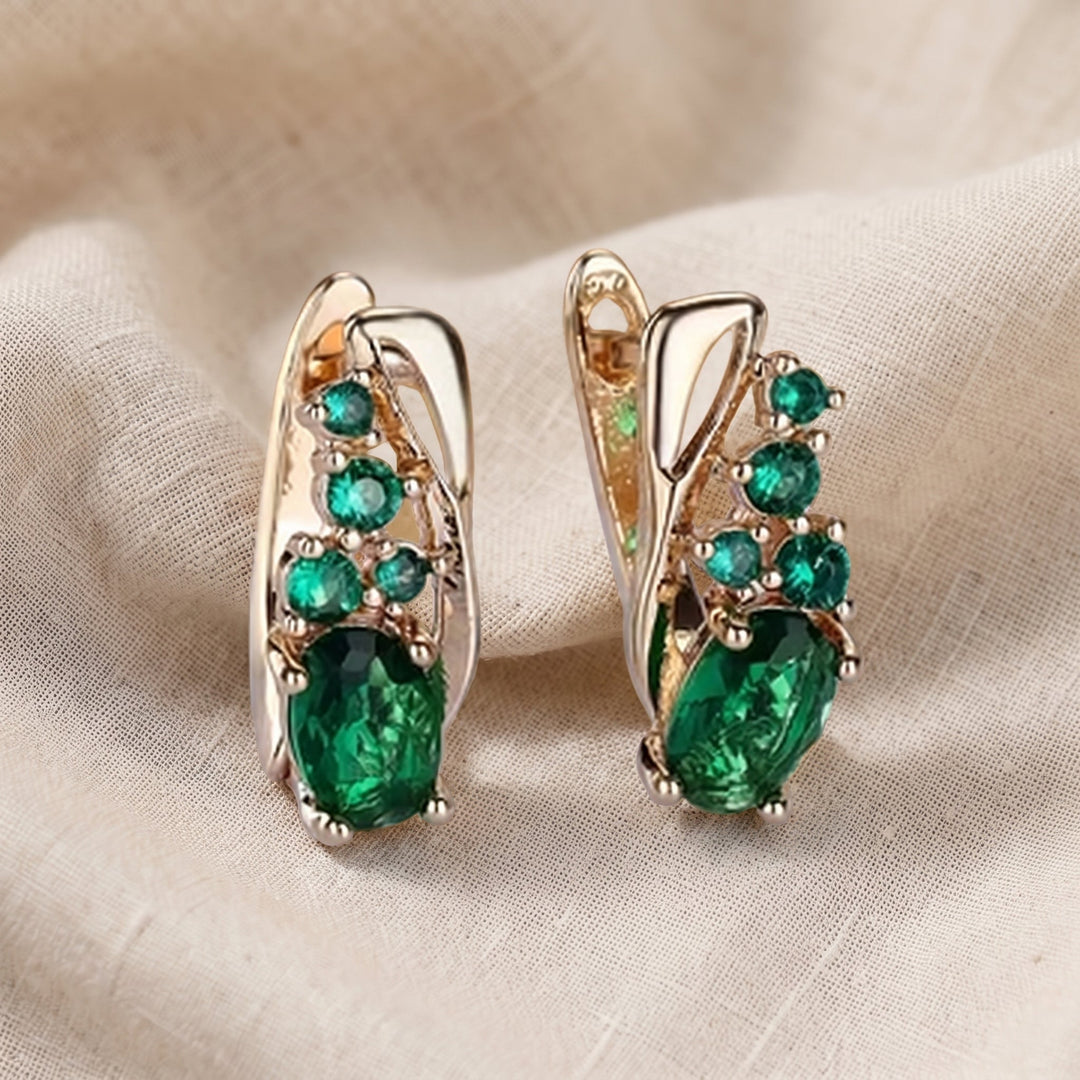 Orecchini Emerald Moressin di Tessaglia | Oro