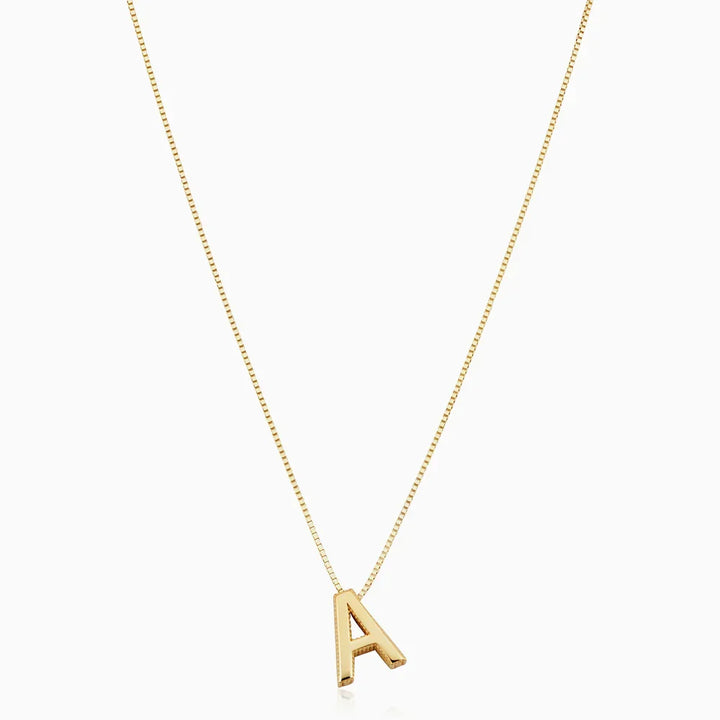 Collana con lettera iniziale Lettera d&