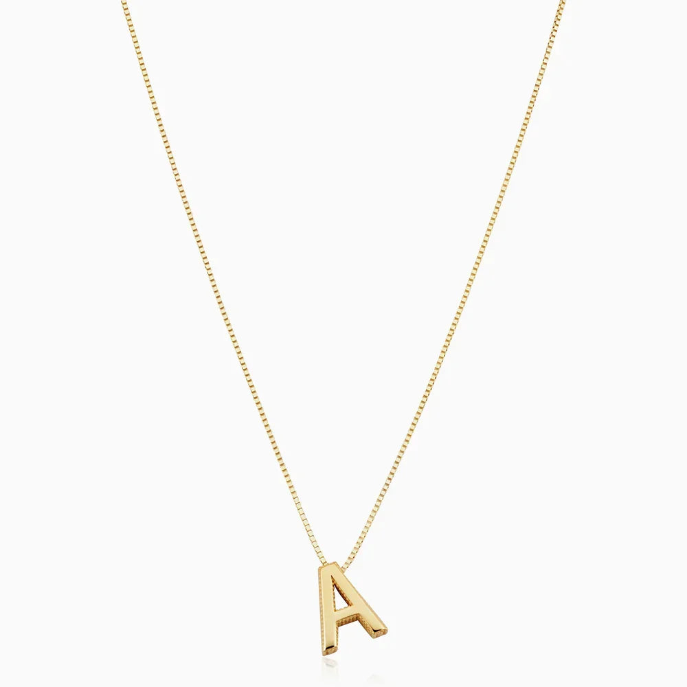 Collana con lettera iniziale Lettera d&