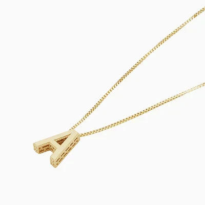 Collana con lettera iniziale Lettera d&