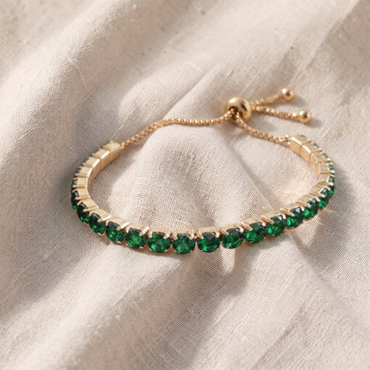 Bracciale Alessia Moreau in smeraldo | Oro