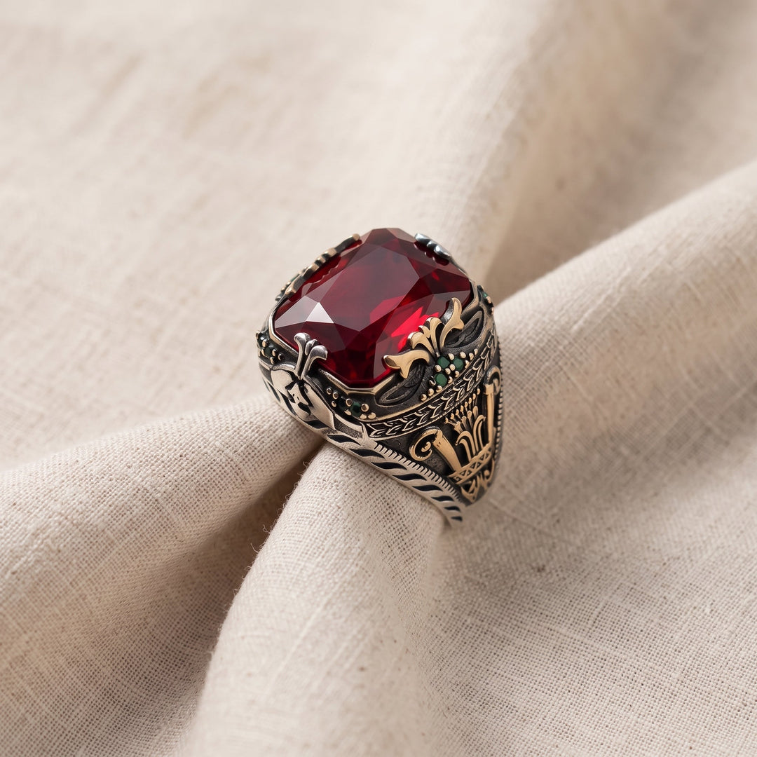 Anello Klara Ruvienne in Rubino - Due Toni