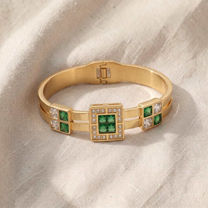 Bracciale Esme Carrington in smeraldo | Oro