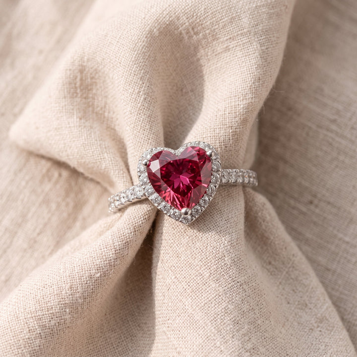 Anello Delara Carmessia Ruby - Colore Argento