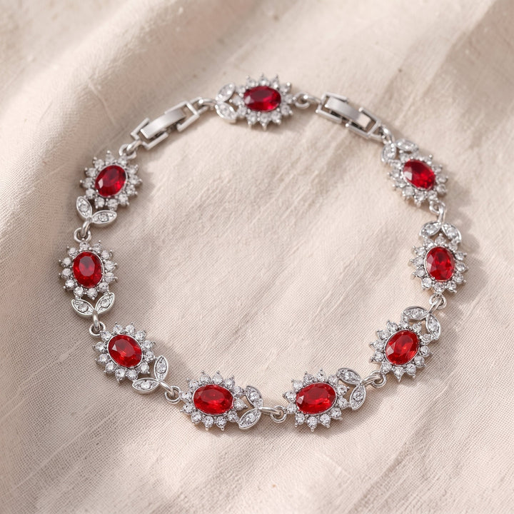 Bracciale Iridessa Raventhorn Rubino - Colore Argento