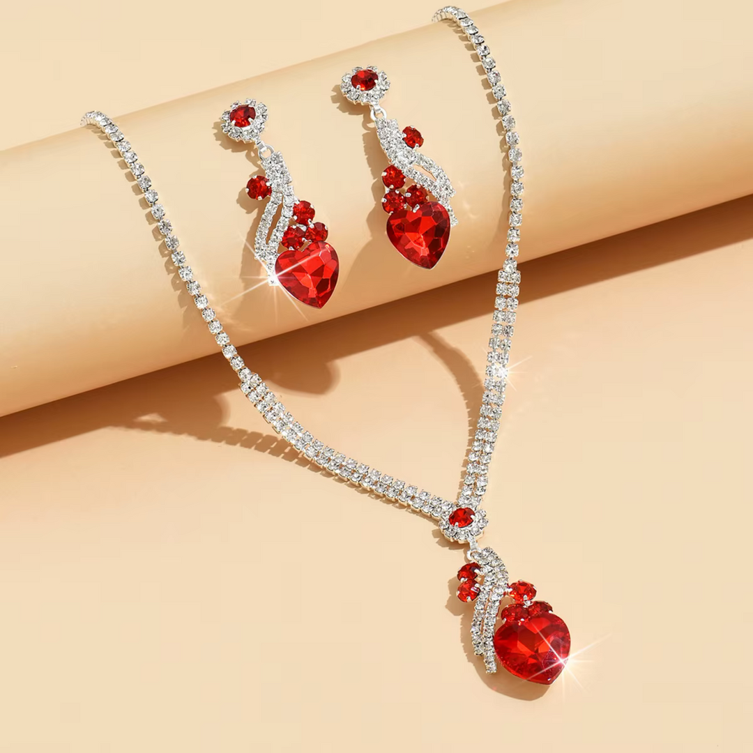 Collana rossa di moda di lusso
