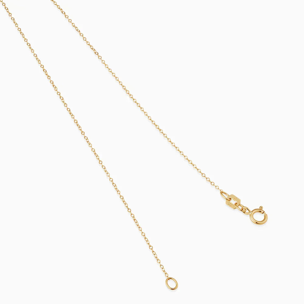 Collana dorata con segno zodiacale