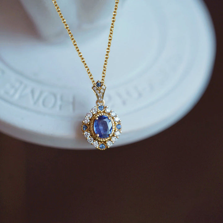 Collana a Pendente Celeste Royale | Oro
