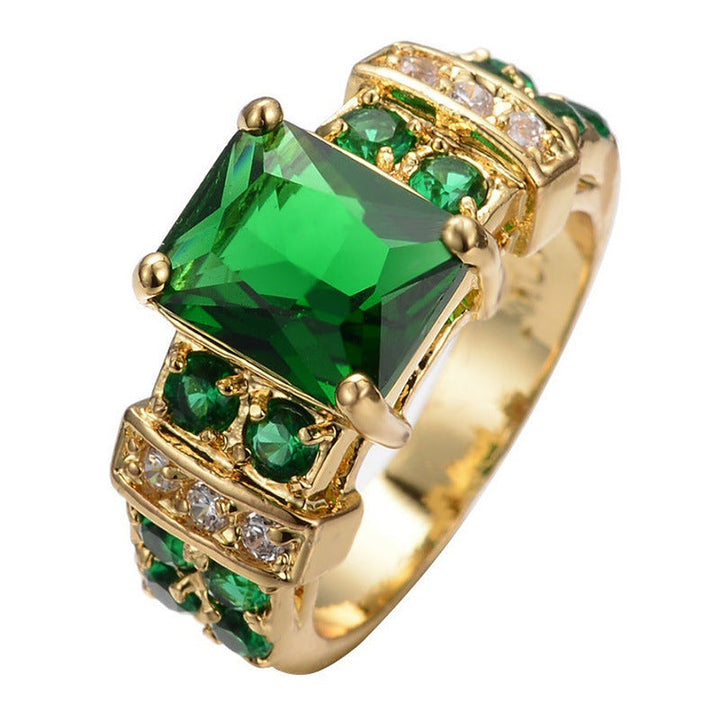Anello in smeraldo Averine Virdara | Tonalità oro