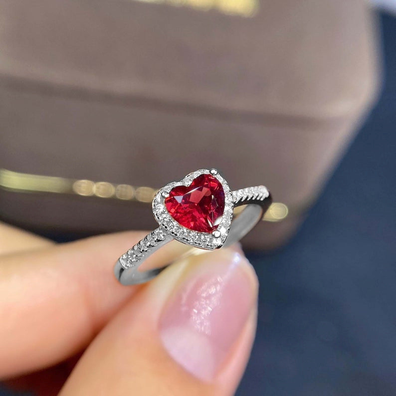 Anello Delara Carmessia Ruby - Colore Argento