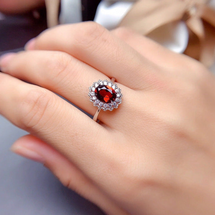 Set Lyara Venisse Ruby - Colore Argento