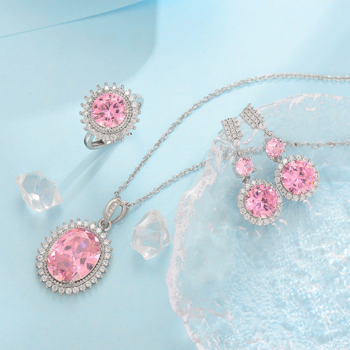 Set di Gioielli Aurielle Solwyn Blu | Argento