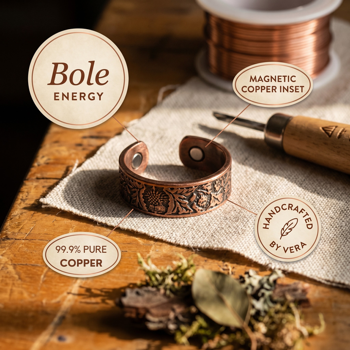 Anello in Rame Bole