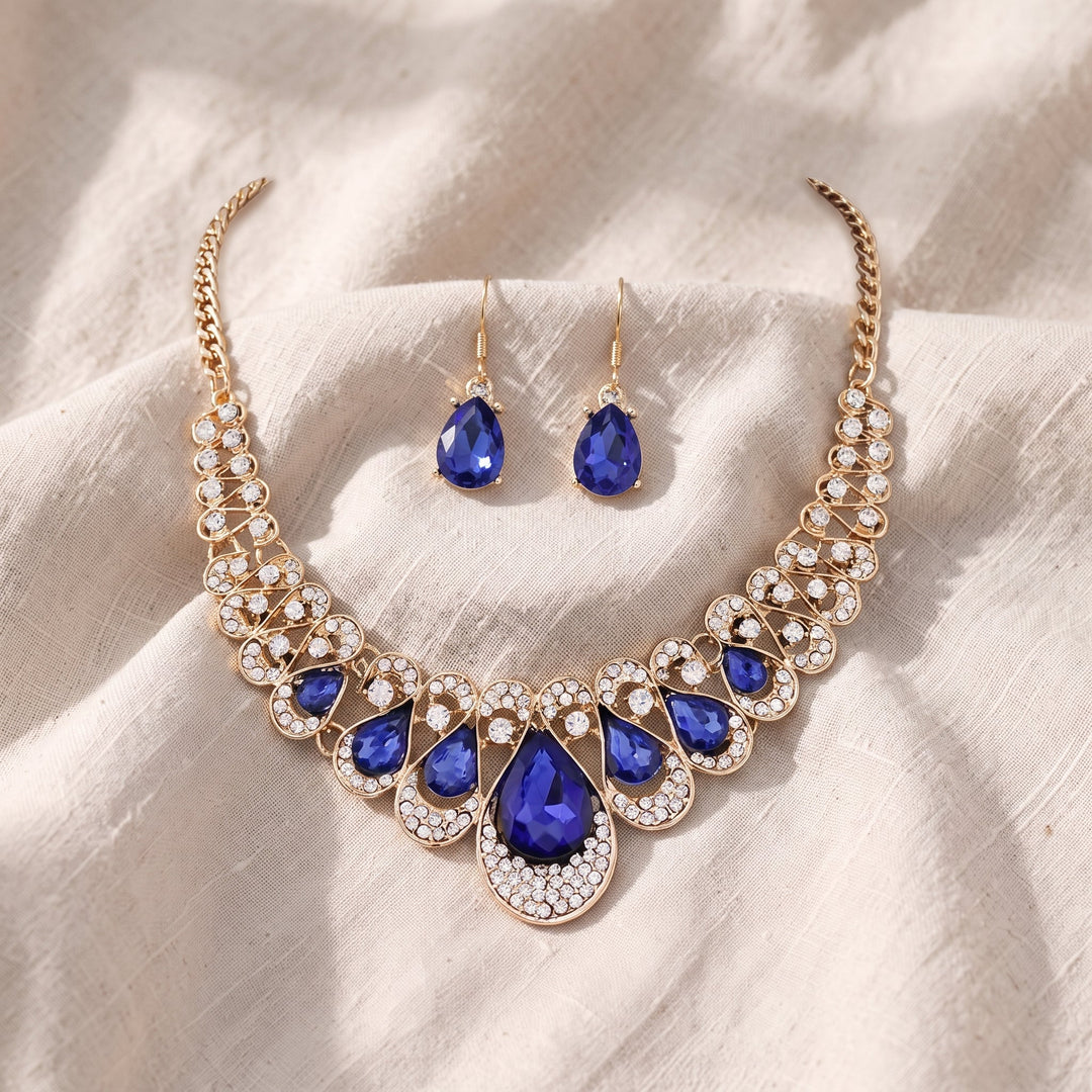 Set di Gioielli Maevina Zafiros | Colore Oro