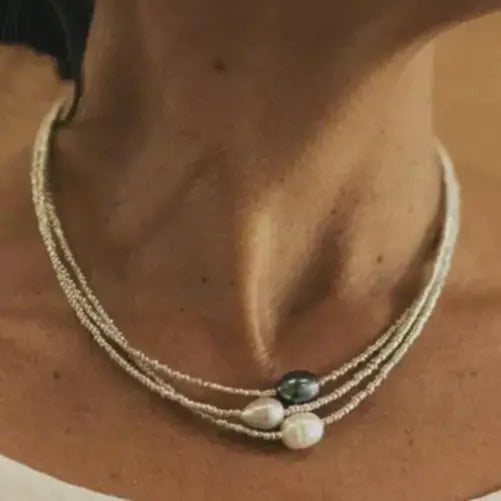 Collana con Goccia di Perla