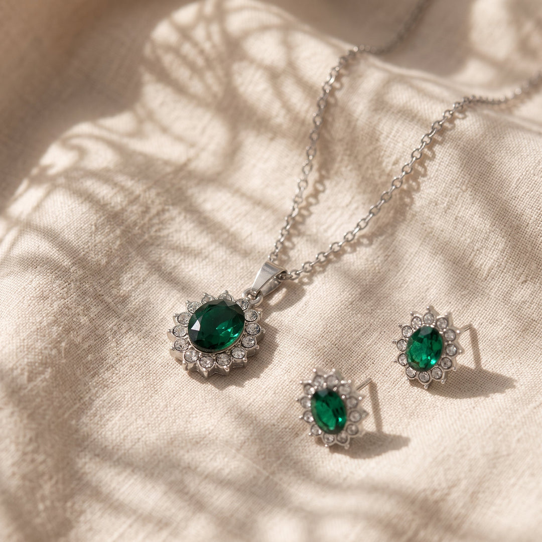 Set di Gioielli in Smeryn Katya | Tonalità Argento
