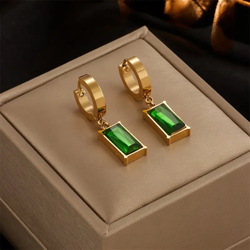 Set di gioielli Iselotte Verdain in smeraldo | Oro